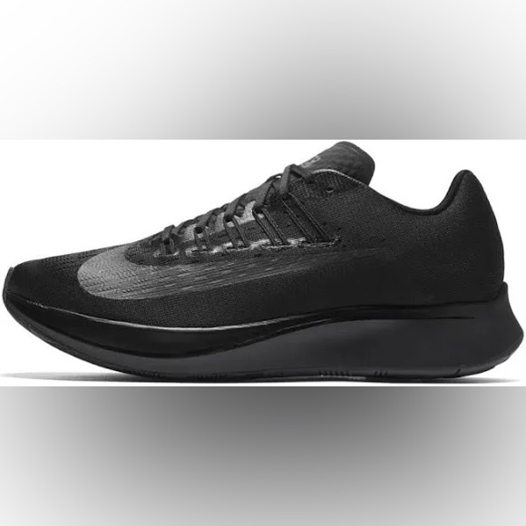 Nike Men's Black “Zoom Fly” Athletic Shoes - Picture 4 of 10